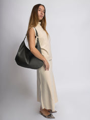 Elara Cavaro | Soft Leather Hobo Shoulder Bag