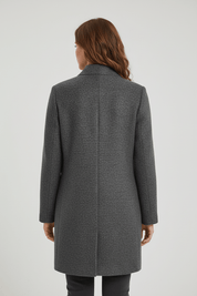 Elara Montcombe | Women's Wool-Blend Coat Tailored Elegance