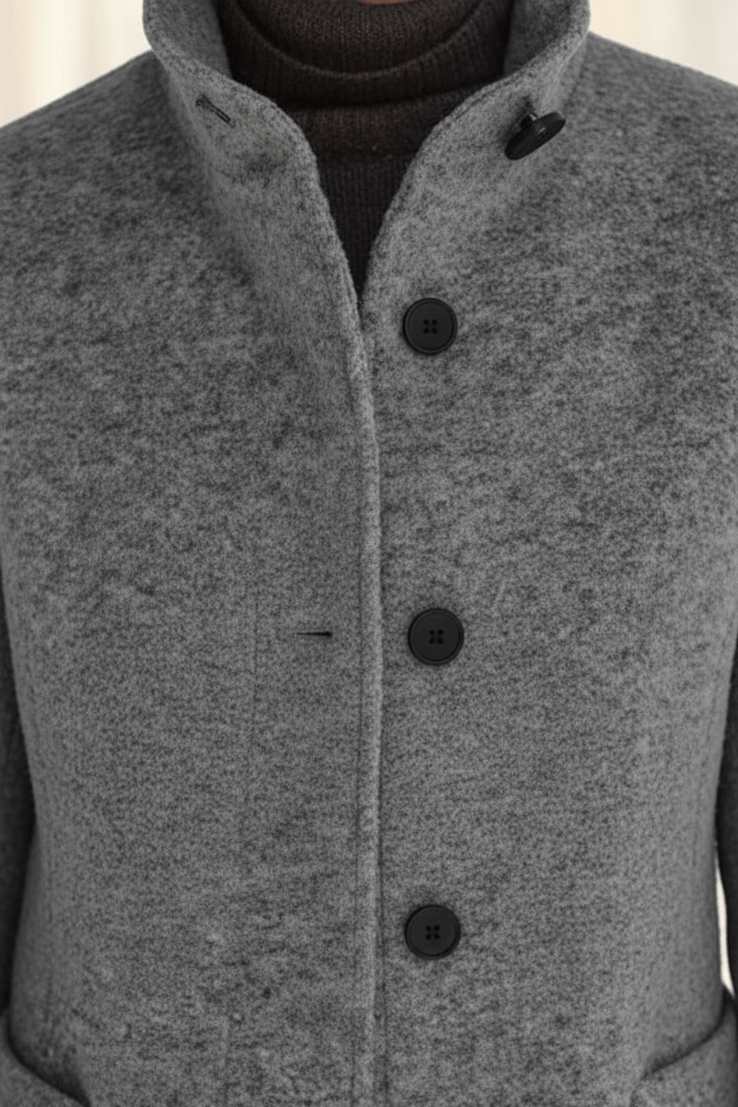 Elara Montcombe | Women's Wool-Blend Coat Tailored Elegance