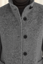 Elara Montcombe | Women's Wool-Blend Coat Tailored Elegance