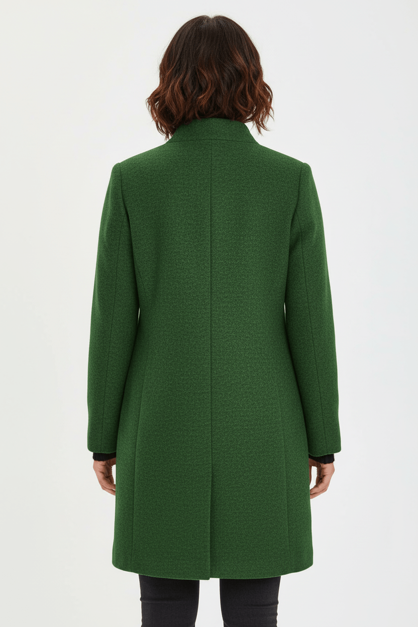 Elara Montcombe | Women's Wool-Blend Coat Tailored Elegance