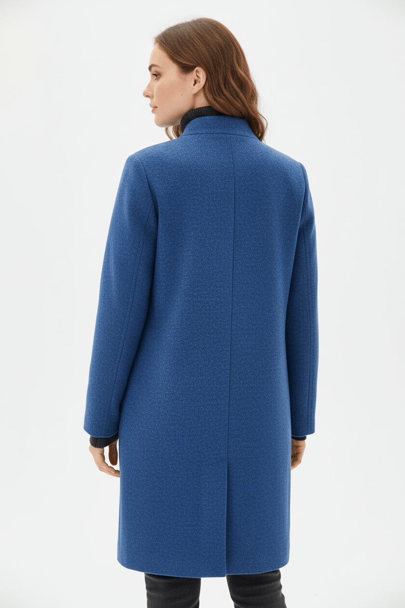 Elara Montcombe | Women's Wool-Blend Coat Tailored Elegance
