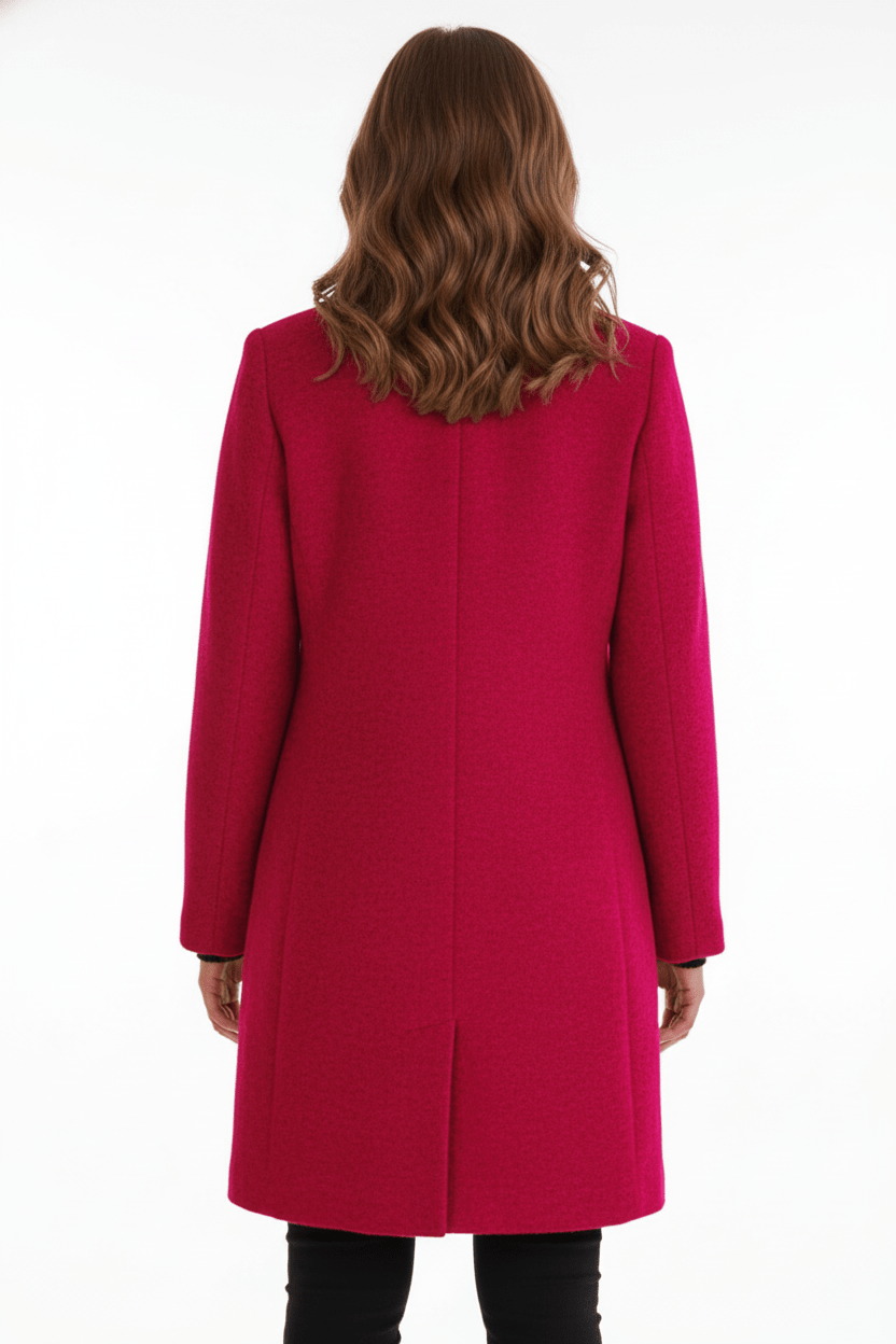 Elara Montcombe | Women's Wool-Blend Coat Tailored Elegance