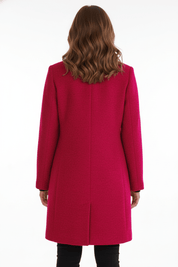 Elara Montcombe | Women's Wool-Blend Coat Tailored Elegance