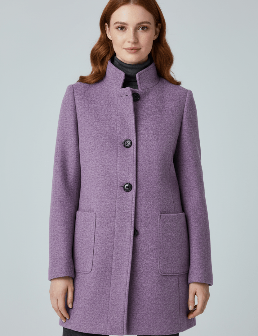 Elara Montcombe | Women's Wool-Blend Coat Tailored Elegance