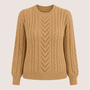 Eleanor Davies | Cable-Knit Textured Sweater