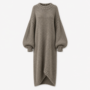 Eleanor Griffiths | Oversized Chunky Knit Maxi Sweater Dress