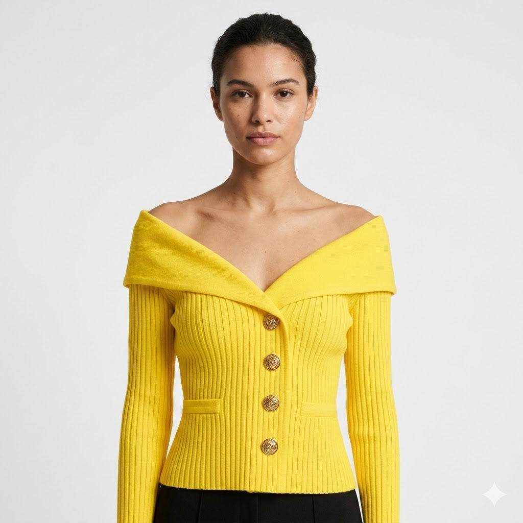Eleanor Whitmore | Elegant Knit Cardigan For Women