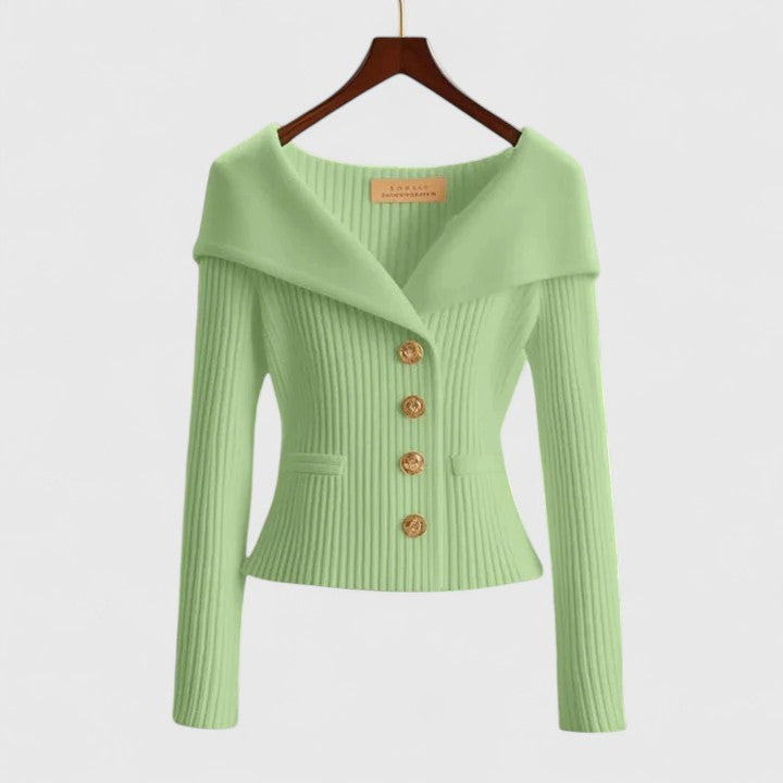 Eleanor Whitmore | Elegant Knit Cardigan For Women