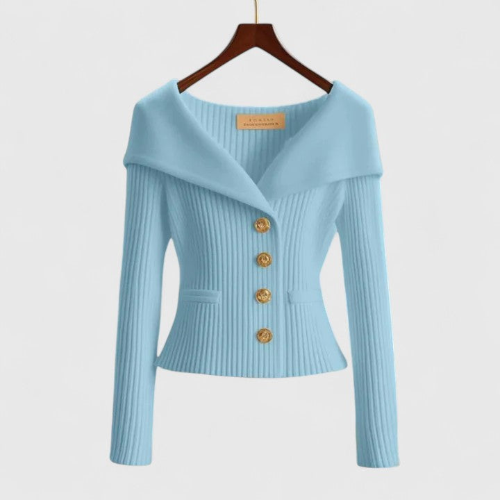 Eleanor Whitmore | Elegant Knit Cardigan For Women