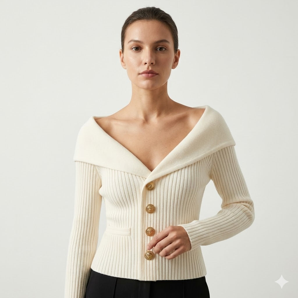 Eleanor Whitmore | Elegant Knit Cardigan For Women