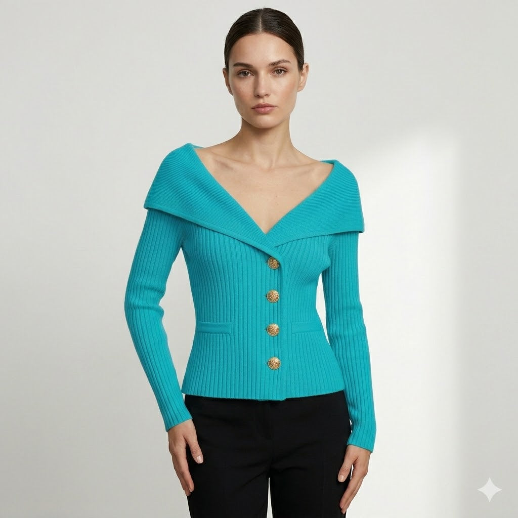 Eleanor Whitmore | Elegant Knit Cardigan For Women