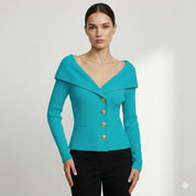 Eleanor Whitmore | Elegant Knit Cardigan For Women