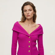 Eleanor Whitmore | Elegant Knit Cardigan For Women