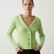 Eleanor Whitmore | Elegant Knit Cardigan For Women