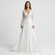 Elena Soleil | Summer White Maxi Dress For Women