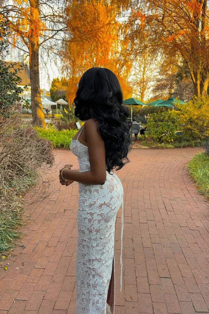 Elena Vasseur | White Lace Maxi Dress