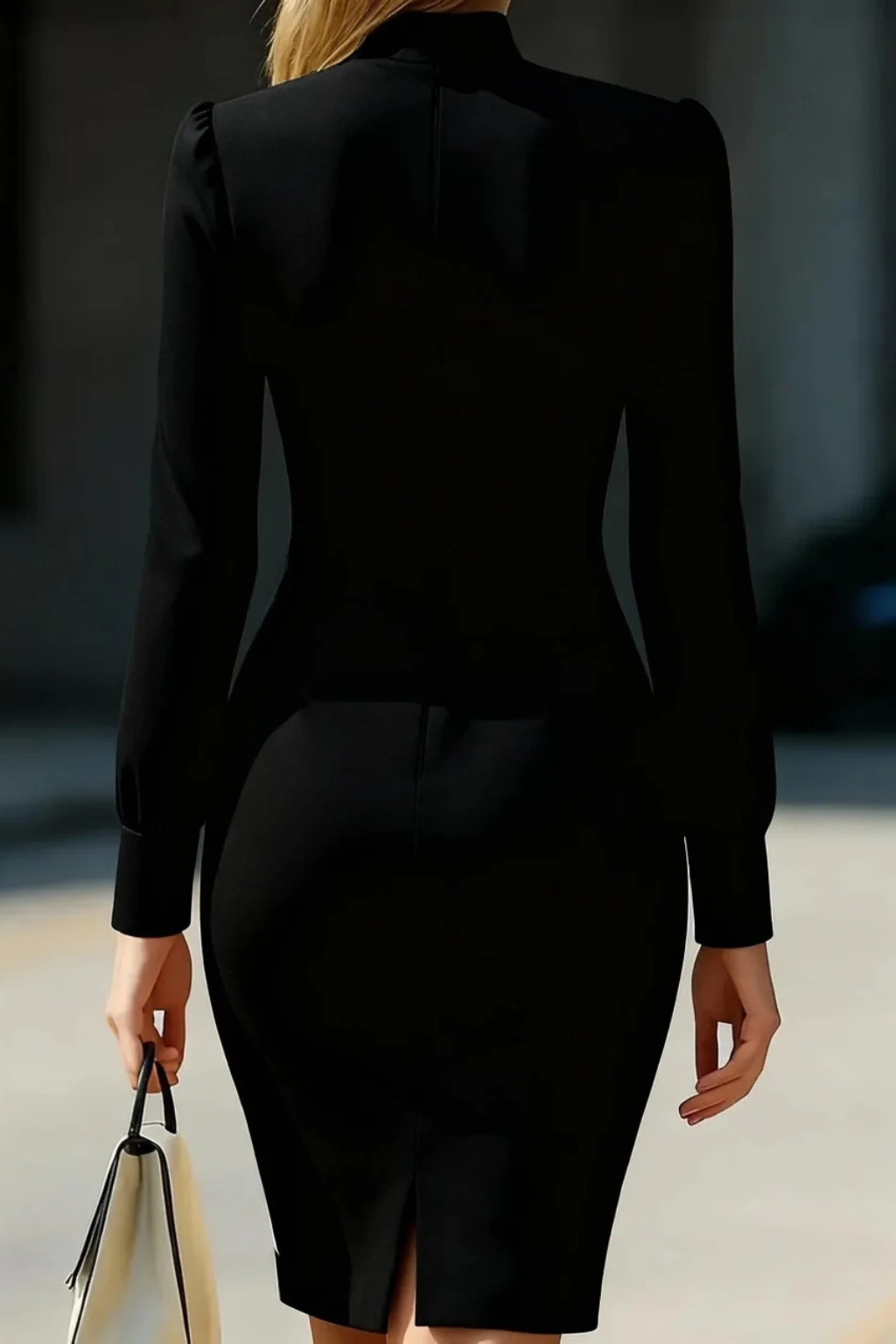 Elena Whitmore | High Neck Wedding Guest Midi Dress For Women