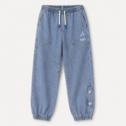 Elliot Barnes | Men's Denim Jogger Jeans – Elasticated Drawstring Waist