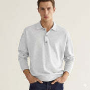 Elliot Dawson | Men’s Long Sleeve Knit Polo