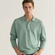 Elliot Dawson | Men’s Long Sleeve Knit Polo