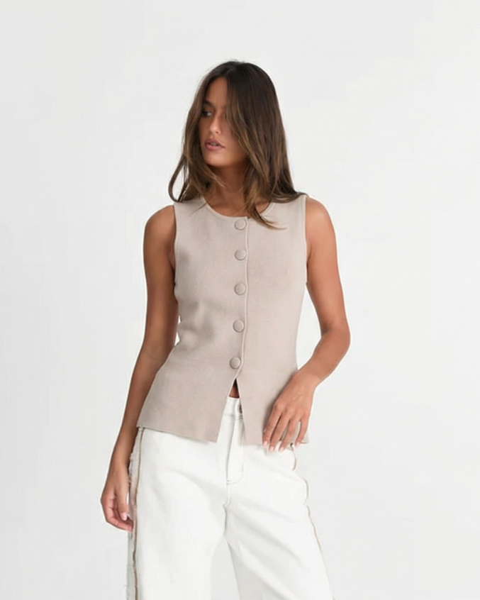 Eloise_Castermaine_Smart_Casual_Vest_Top_Beige_Sleeveless_Tailored_Button_Front_115305418506626.png