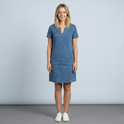 Eloise Holden | Denim Pocket Mini Summer Dress