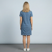 Eloise Holden | Denim Pocket Mini Summer Dress