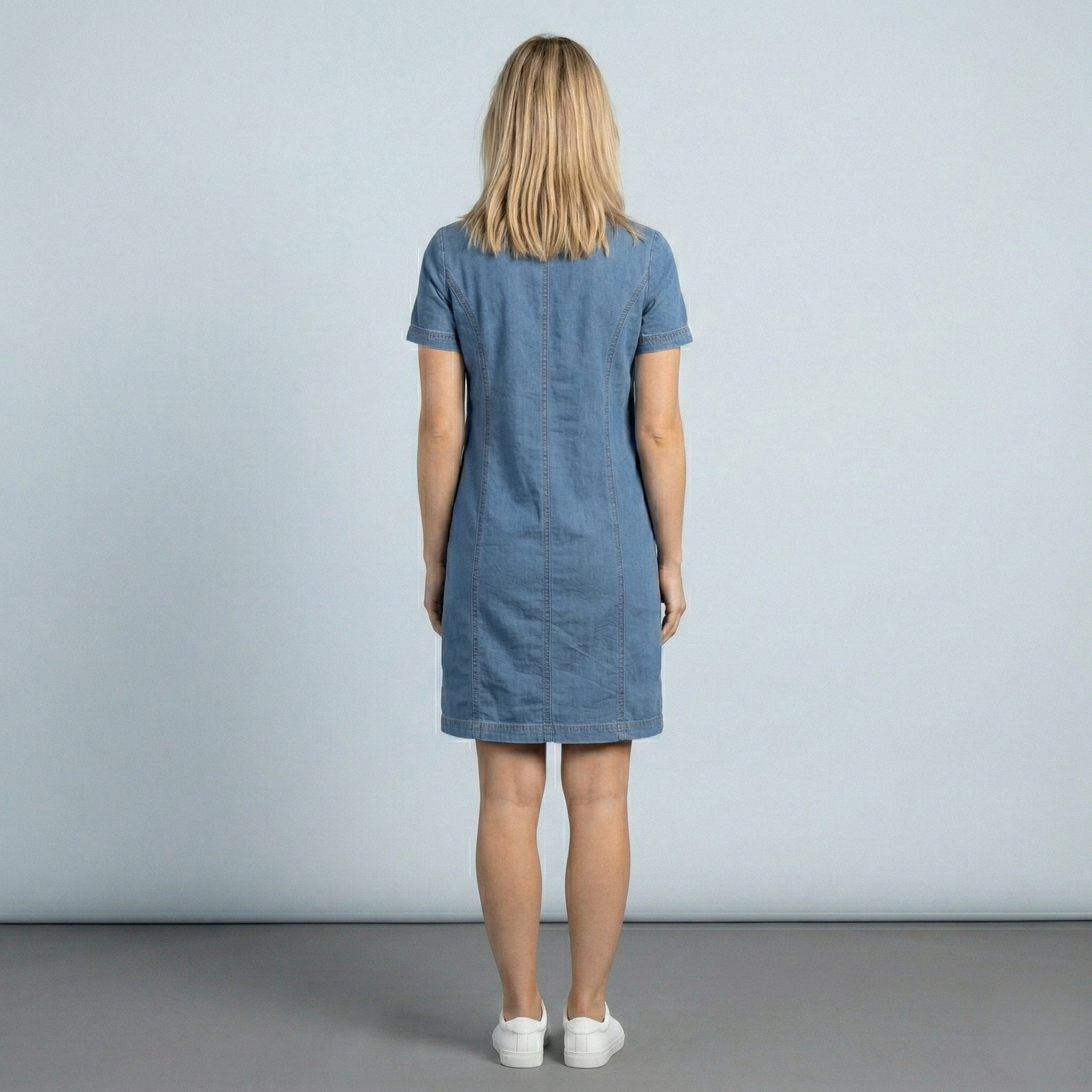 Eloise Holden | Denim Pocket Mini Summer Dress