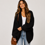 Esme Radcliffe | Relaxed Open-Front Cardigan