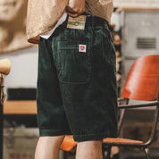 Arthur Reynolds | Men's Corduroy Drawstring Shorts – Relaxed Rolled Hem