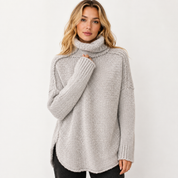 Felicity Hammond | Luxury Oversized Turtleneck Knit Sweater