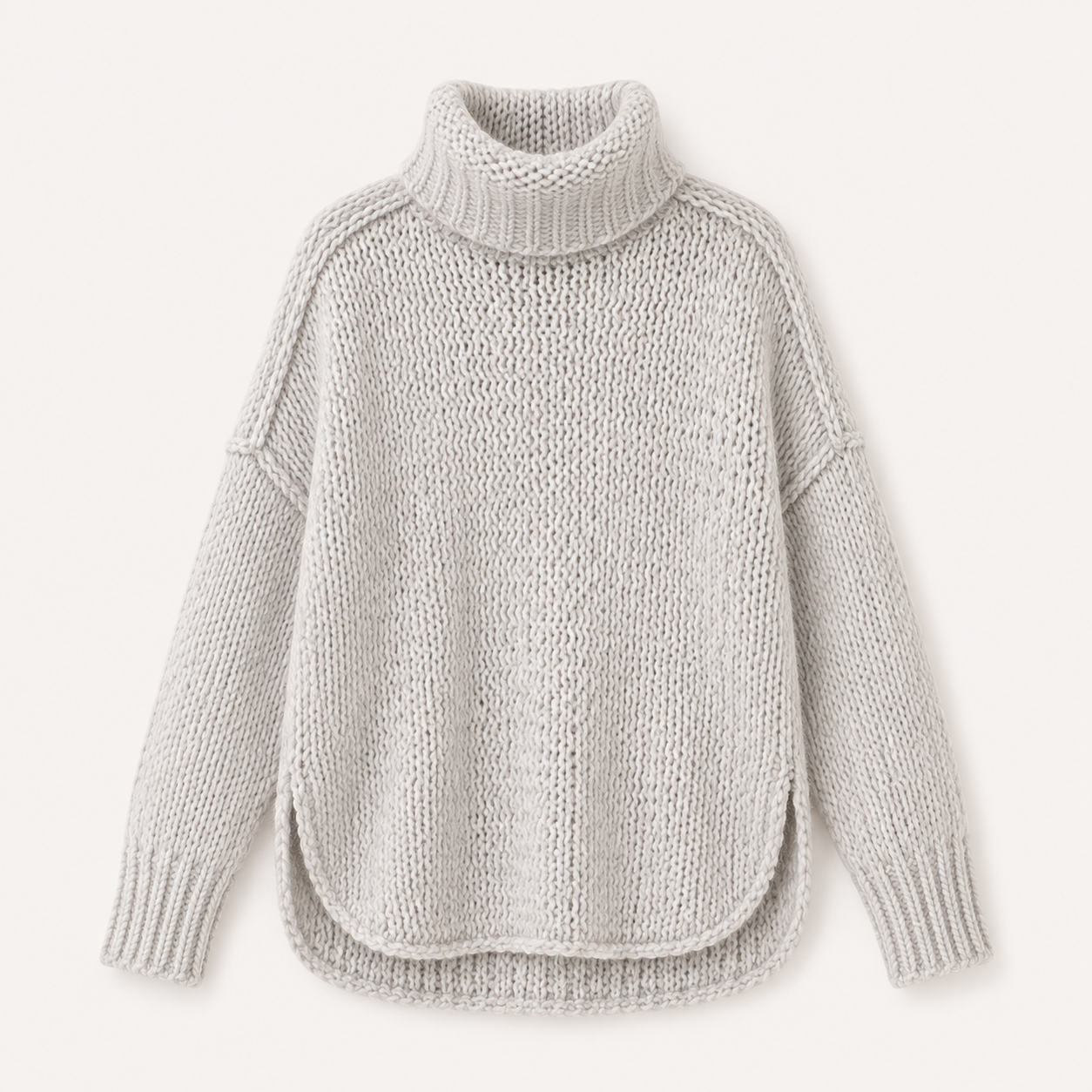 Felicity Hammond | Luxury Oversized Turtleneck Knit Sweater
