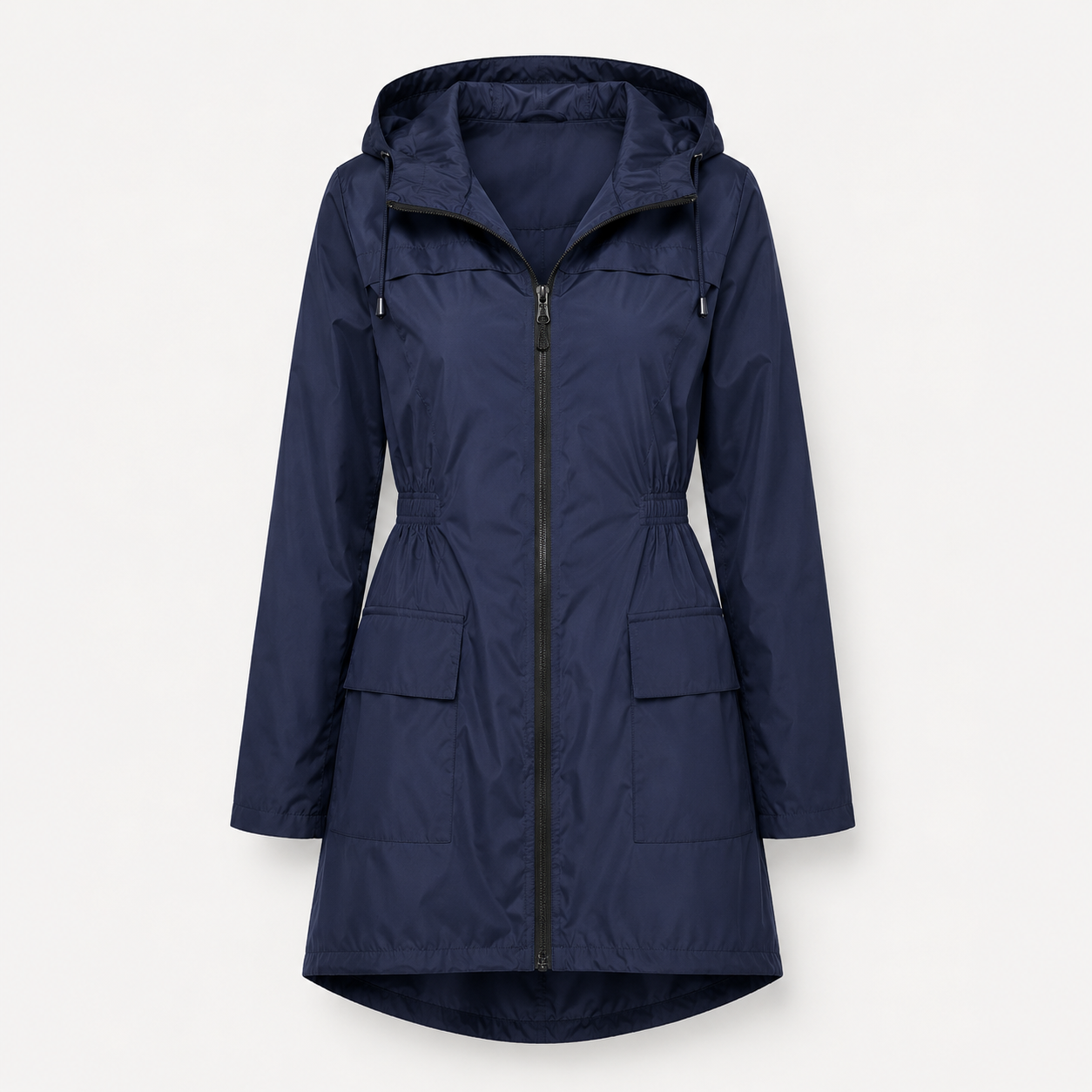Felicity Marsden | Hooded Rain Jacket Women Waterproof Longline