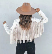 Felicity Carrington | Fringe Suede Jacket For Women