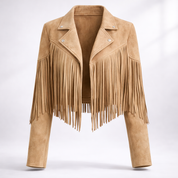 Felicity Carrington | Fringe Suede Jacket For Women