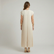 Fiona Reed | Pleated Maxi Dress