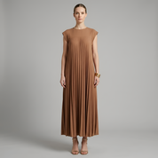 Fiona Reed | Pleated Maxi Dress