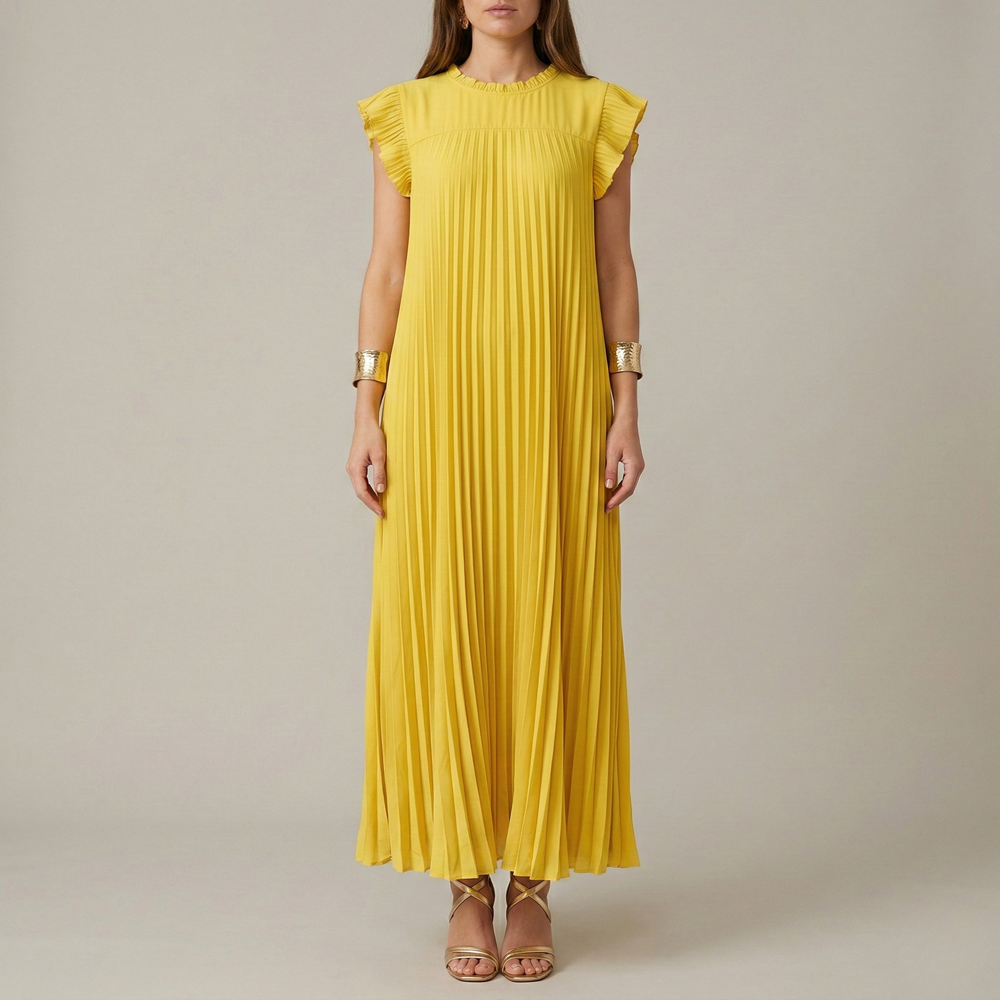 Fiona Reed | Pleated Maxi Dress