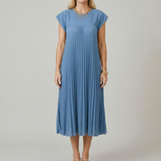 Fiona Reed | Pleated Maxi Dress