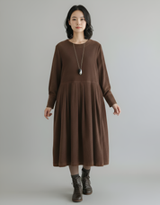 Fionna Whitmore | Pleated Midi Dress