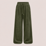 Florence Baker | Corduroy Wide-Leg Pants