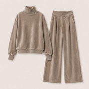 Florence Turner | Luxe Velour Two-Piece Lounge Set