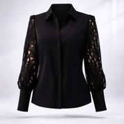 Florencia Dufour | Lace Sleeve Blouse For Women