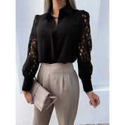 Florencia Dufour | Lace Sleeve Blouse For Women