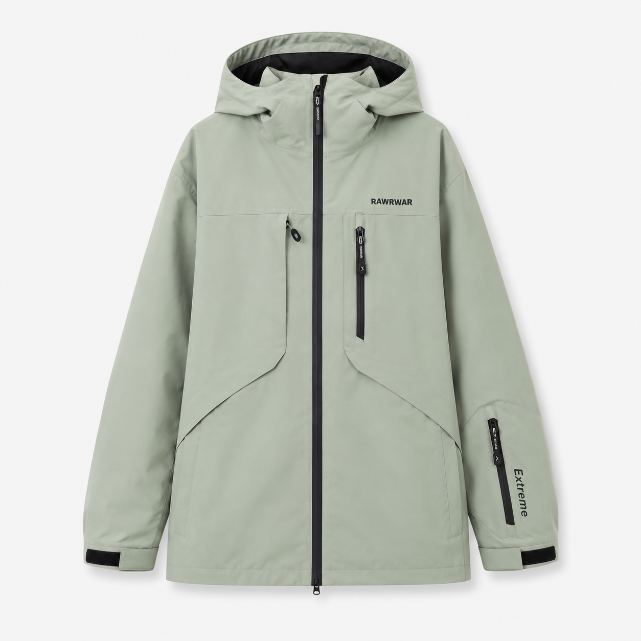 Freya Drummond | Veste de ski extrême imperméable à capuche pour l’hiver