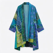 Freya Ellingham | Gilet kimono bohème en patchwork