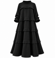 Freya Nash | Ruffled Tiered Midi Dress