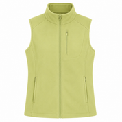Freya Stanton | Kamizelka softshellowa z polarową podszewką w kolorze matcha green