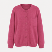 Freya Turner | Round Neck Knitted Cardigan